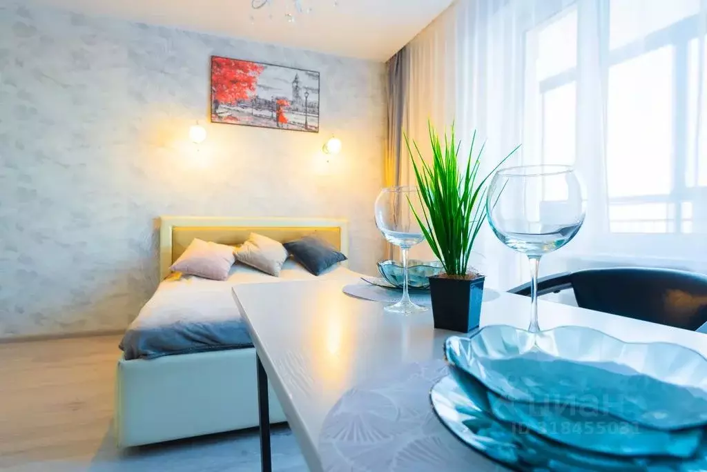 Студия Татарстан, Казань ул. Родины, 26Б (32.0 м) - Фото 1