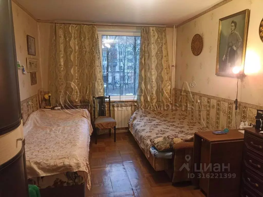 2-к кв. Санкт-Петербург Кондратьевский просп., 77К3 (44.0 м) - Фото 1