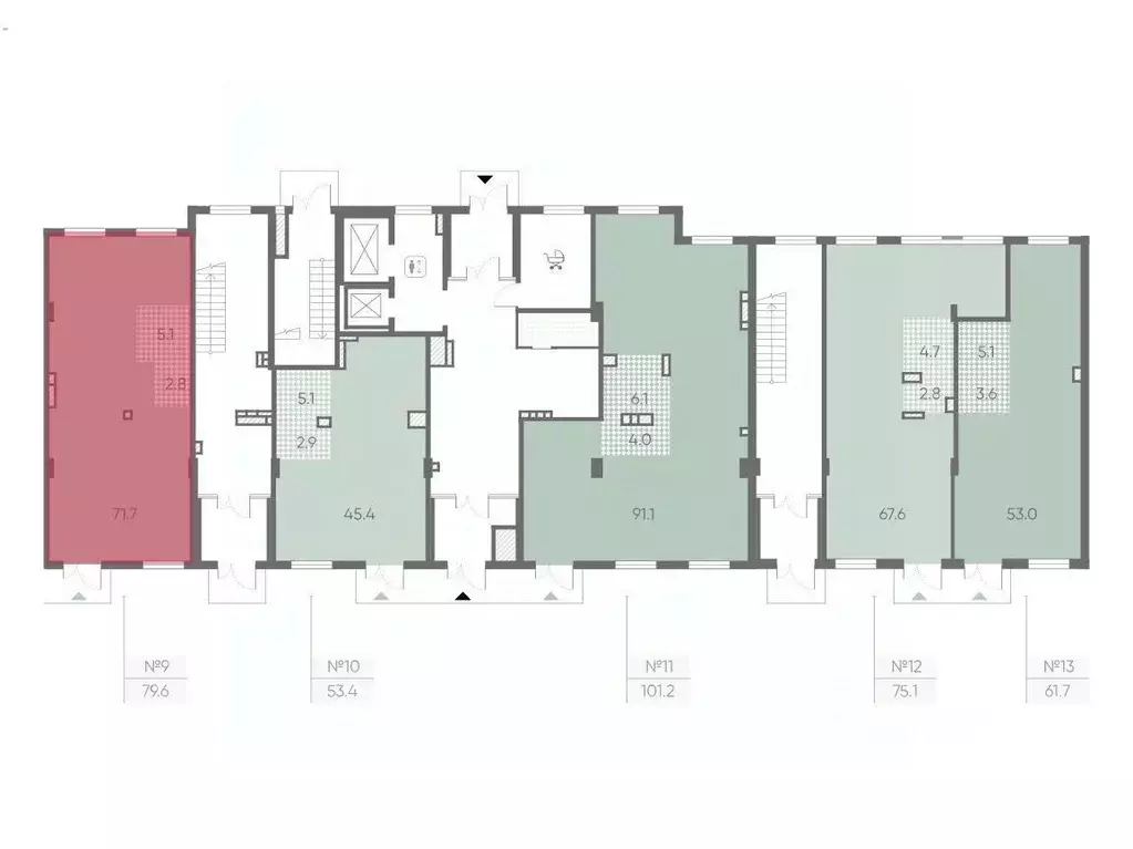 Офис в Санкт-Петербург Партизанская ул., 5 (80 м) - Фото 2