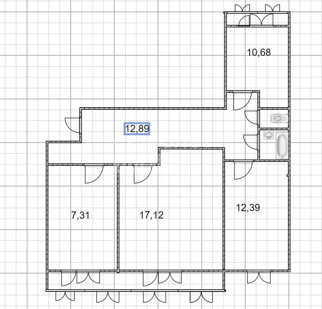 3-к кв. Ульяновская область, Ульяновск Камышинская ул., 18 (64.9 м) - Фото 1