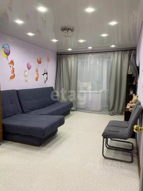 2-к кв. Ханты-Мансийский АО, Ханты-Мансийск ул. Мира, 14 (46.2 м) - Фото 1