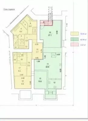 Помещение свободного назначения в Москва пер. Столешников, 13/15 (214 ... - Фото 2