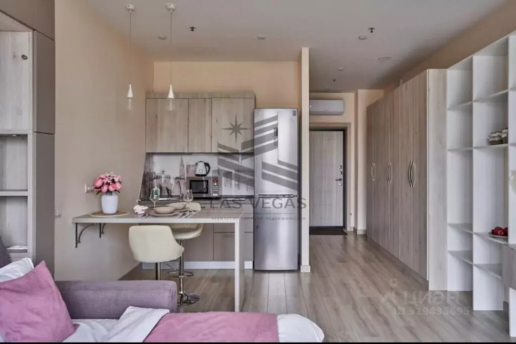 Студия Москва Ходынский бул., 2 (33.0 м) - Фото 1