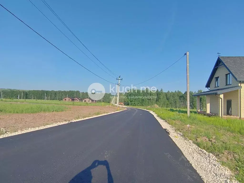 Участок в Татарстан, Зеленодольский район, Бишнинское с/пос, д. ... - Фото 1