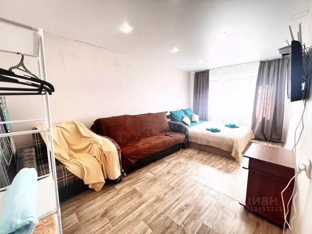 1-к кв. Иркутская область, Иркутск Юбилейный мкр, 70 (32.0 м) - Фото 0