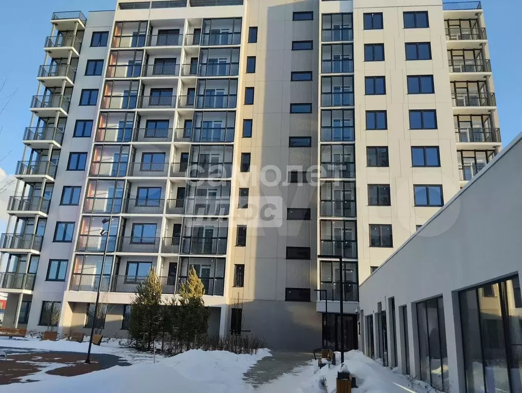 1-к. квартира, 31,6 м, 1/9 эт. - Фото 1