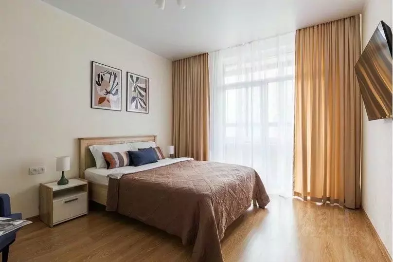 1-к кв. Тюменская область, Тюмень ул. Фармана Салманова, 14 (45.0 м) - Фото 1