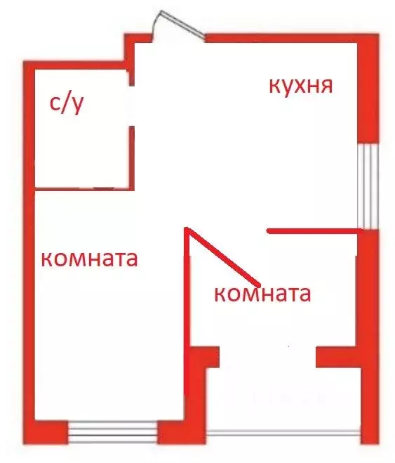 2-к кв. Санкт-Петербург ул. Чирикова, 5 (40.0 м) - Фото 1