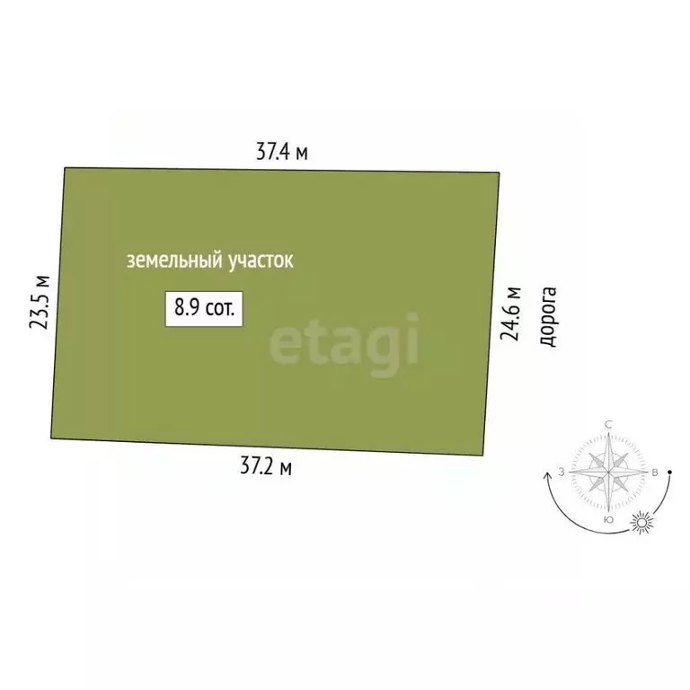 Участок в Тюменская область, Нижнетавдинский муниципальный округ, ... - Фото 2