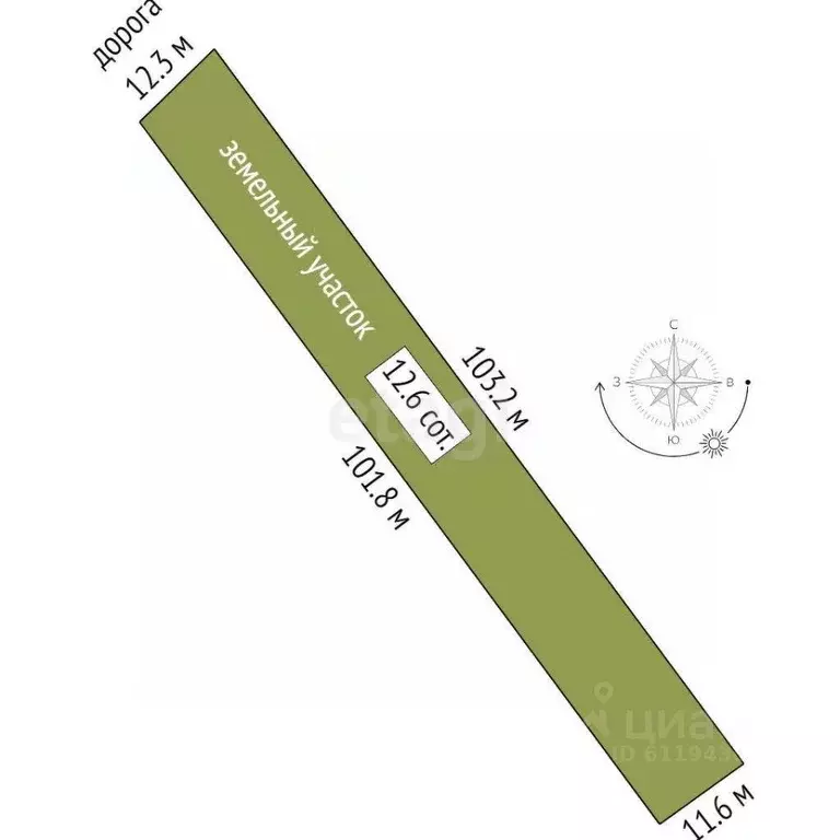 Участок в Мордовия, Ковылкинский район, Примокшанское с/пос, д. ... - Фото 2