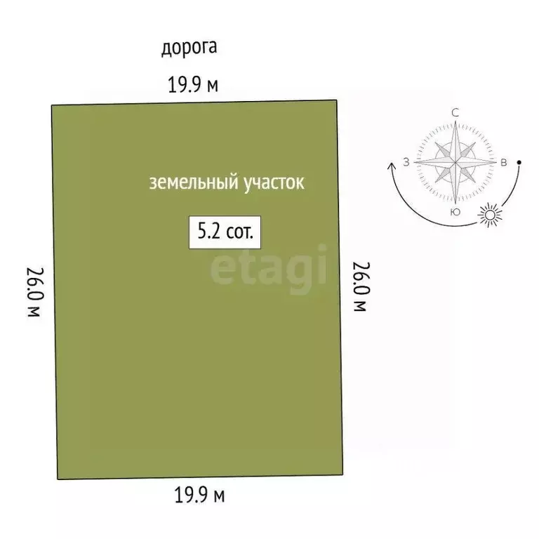 Участок в Свердловская область, Тугулымский муниципальный округ, с. ... - Фото 1