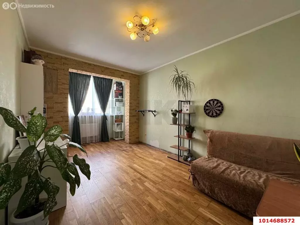1-комнатная квартира: Краснодар, Тепличная улица, 104 (41.2 м) - Фото 1