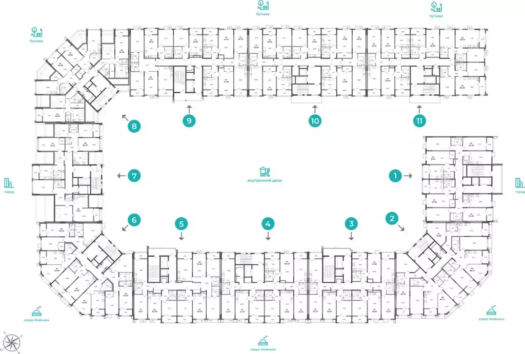 1-к кв. Крым, Евпатория  (41.96 м) - Фото 2