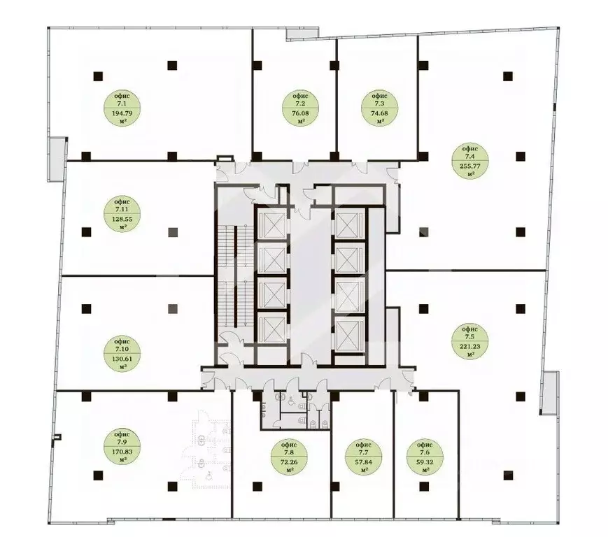 Помещение свободного назначения в Москва ул. Неверовского, 10С3 (221 ... - Фото 2