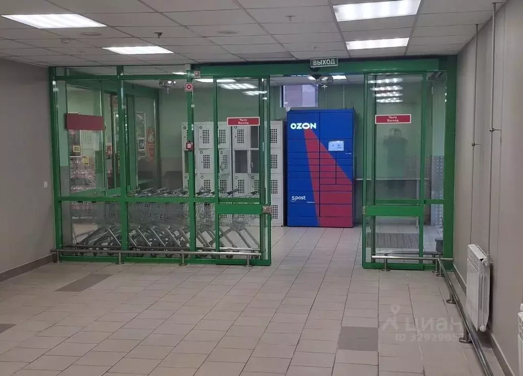 Торговая площадь в Татарстан, Казань ул. Серова, 48к2 (44 м) - Фото 2