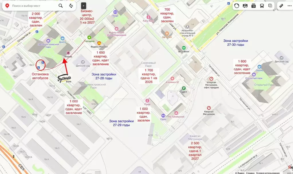 Пекарня Буханка, ЖК на 5 000 квартир, стилобат - Фото 1