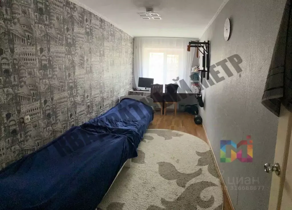 3-к кв. Калмыкия, Элиста 1-й мкр, 27 (55.0 м) - Фото 1