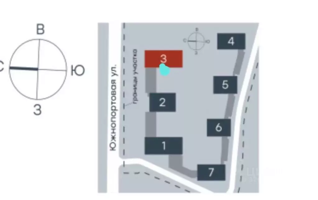 Студия Москва Левел Южнопортовая жилой комплекс, 3 (23.4 м) - Фото 2