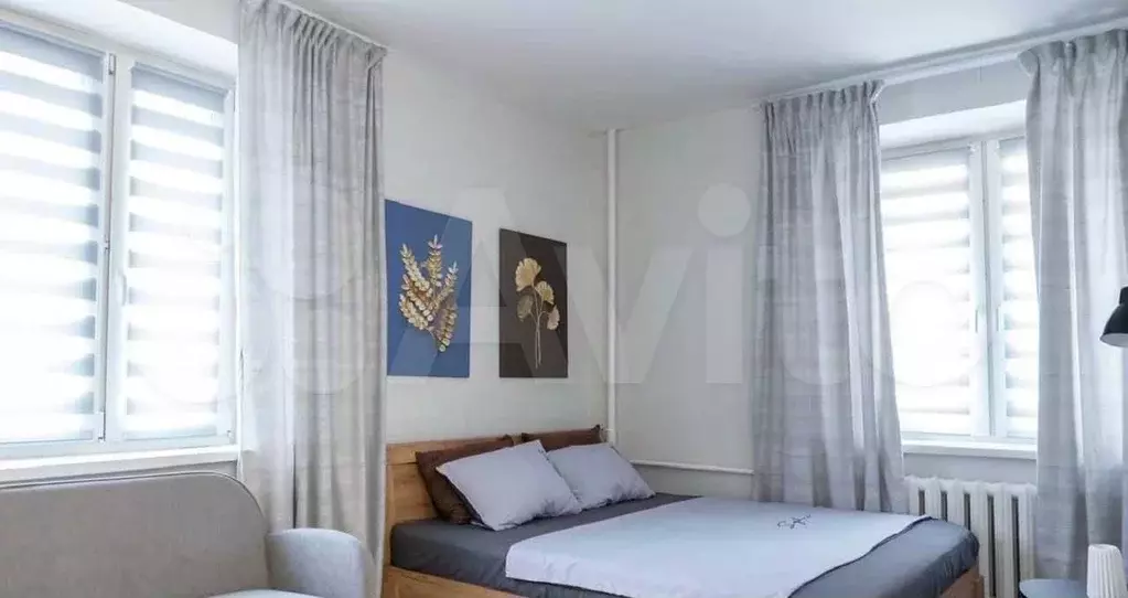 1-к. квартира, 30 м, 1/8 эт. - Фото 1