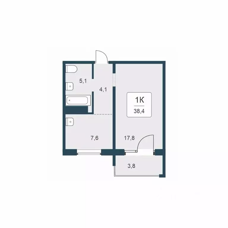 1-к кв. Новосибирская область, Новосибирск Цветной бульвар жилой ... - Фото 0