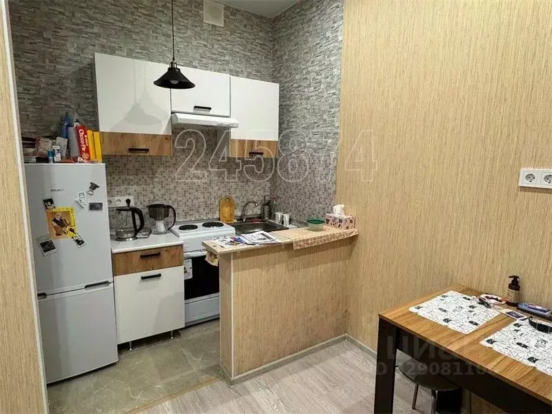 Студия Москва ул. Медовая Долина, 4 (22.8 м) - Фото 1