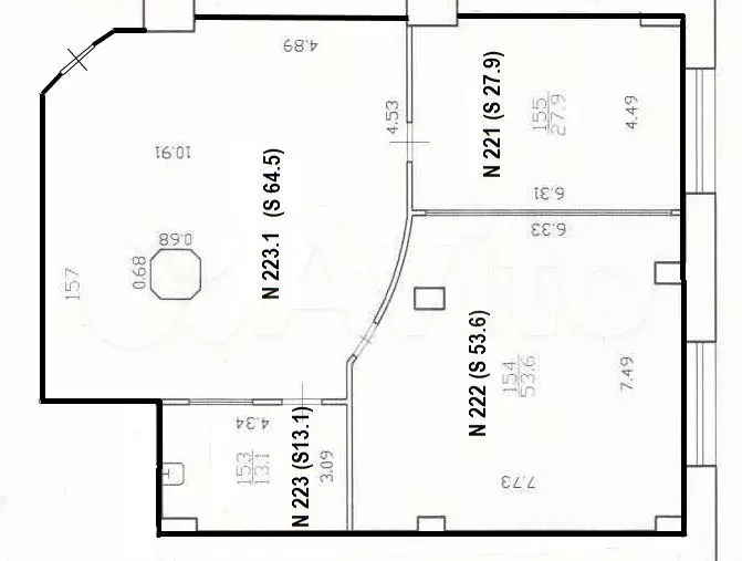 Клиентский офис 159 м2, кухня, переговорка - Фото 0