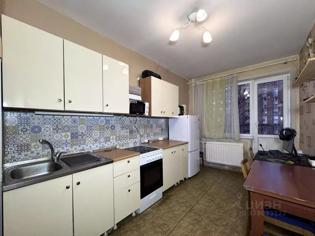 1-к кв. Санкт-Петербург ул. Сикейроса, 19К2 (38.6 м) - Фото 1