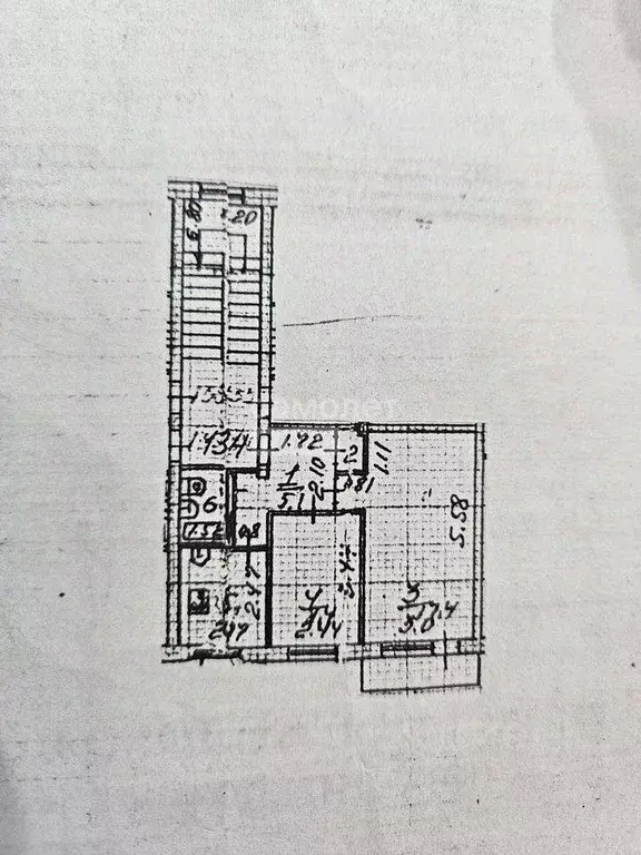 2-к кв. Иркутская область, Иркутск ул. Володарского, 9 (40.7 м) - Фото 1