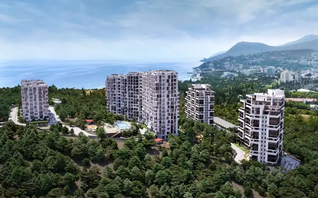 1-к кв. Крым, Алушта муниципальный округ, пос. Семидворье пер. ... - Фото 0