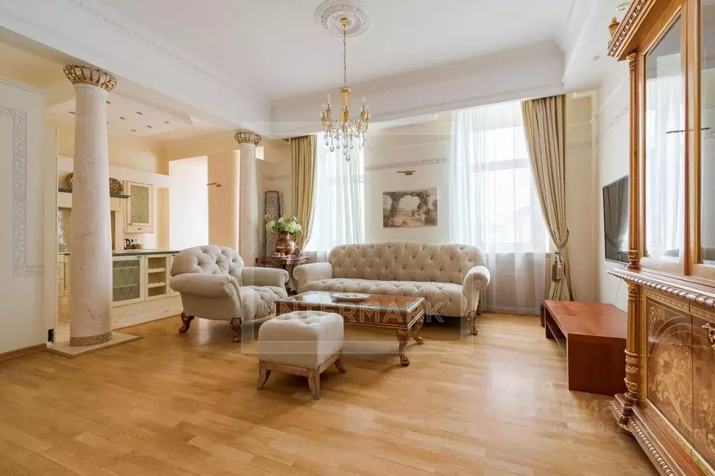 3-к кв. Москва Потаповский пер., 10 (109.0 м) - Фото 1