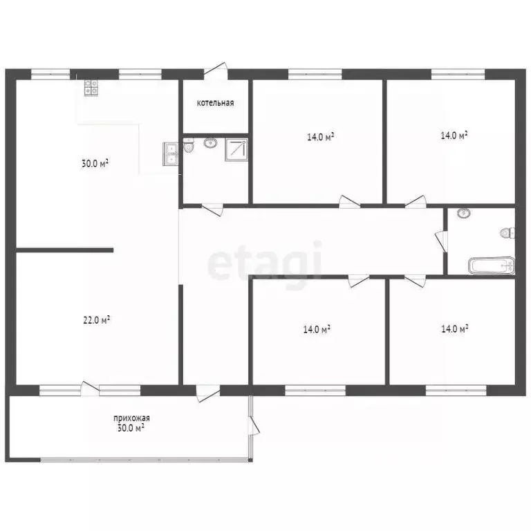 Дом в Крым, Симферопольский район, Николаевка пгт ул. Бобыря, 3А (196 ... - Фото 2