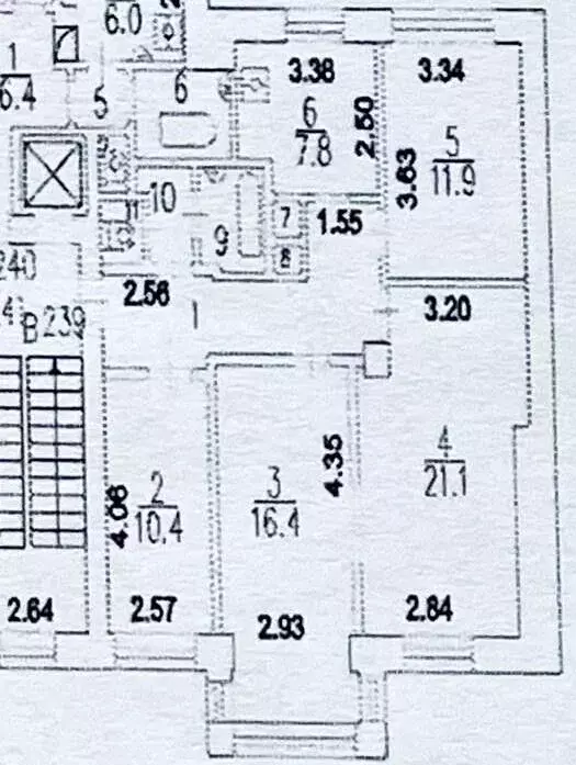 Комната Москва Тверская ул., 6С5 (11.0 м) - Фото 2
