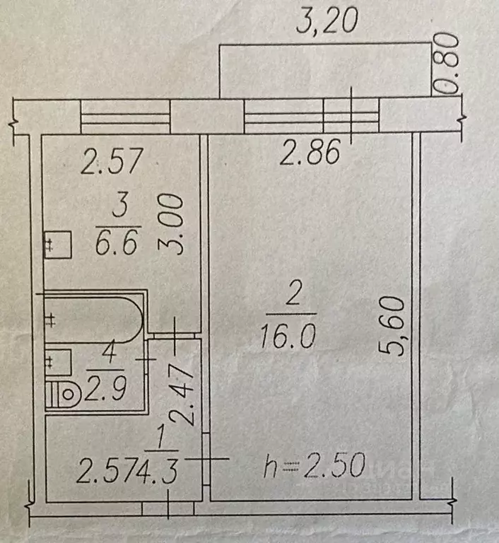 1-к кв. Кемеровская область, Новокузнецк ул. Шункова, 16 (30.0 м) - Фото 0