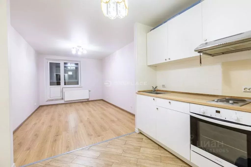 Студия Санкт-Петербург просп. Металлистов, 117 (27.6 м) - Фото 1