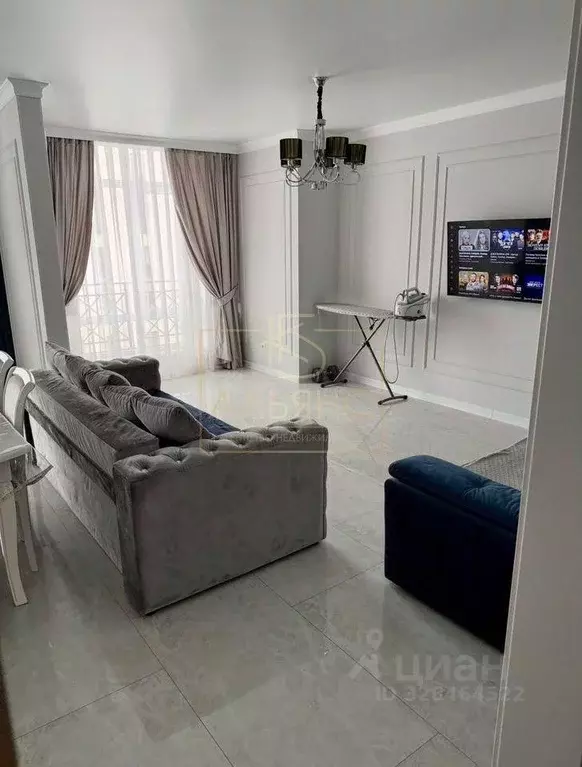 2-к кв. Северная Осетия, Владикавказ ул. Астана Кесаева, 46Б (69.0 м) - Фото 1