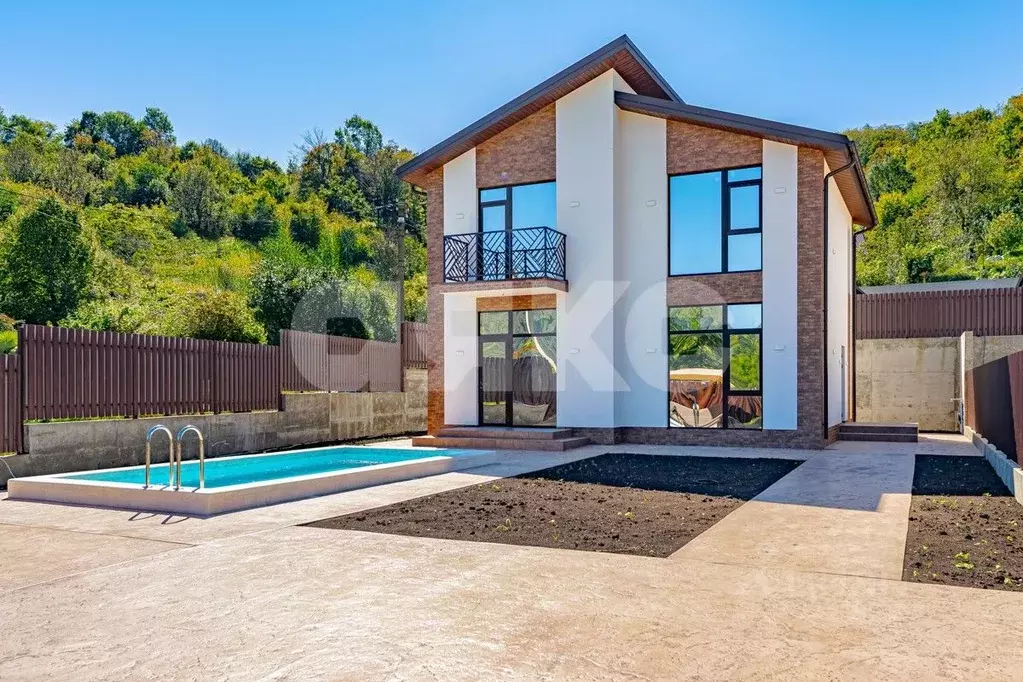 Дом в Краснодарский край, Сочи Нижняя Хобза мкр, ул. Нижнехобзинская, ... - Фото 2