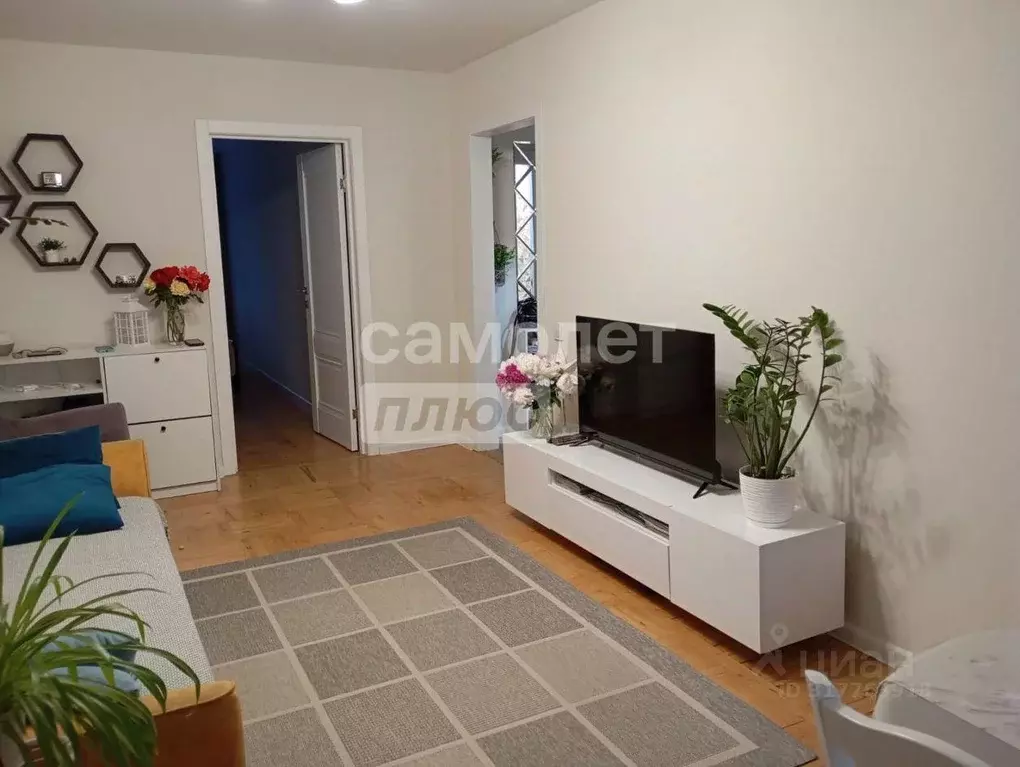 Квартира, 2 комнаты, 45 м - Фото 1