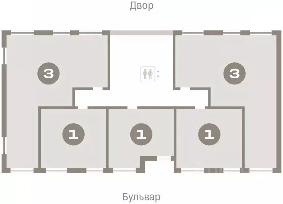 3-к кв. Омская область, Омск  (84.62 м) - Фото 2