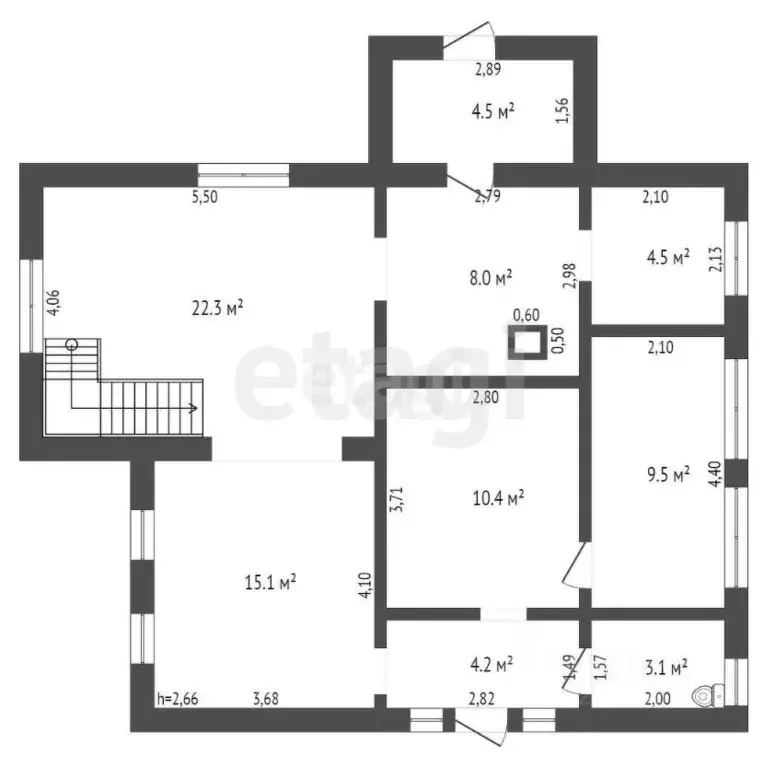 Дом в Кемеровская область, Новокузнецкий муниципальный округ, ... - Фото 2