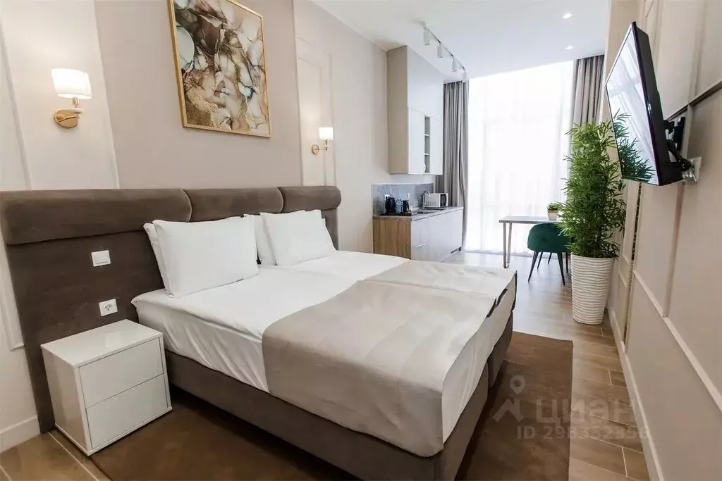 Комната Краснодарский край, Сочи Центральный мкр, ул. Навагинская, 11А - Фото 1