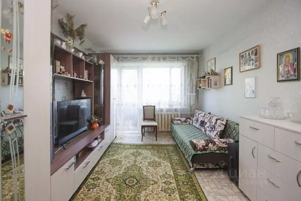 2-к кв. Омская область, Омск Городок Нефтяников мкр, ул. Волкова, 13 ... - Фото 1