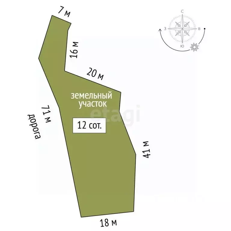 Участок в Крым, Ялта муниципальный округ, Массандра пгт ул. ... - Фото 2