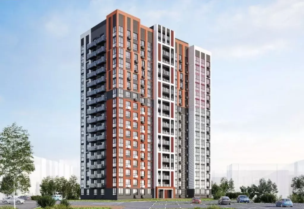 2-к кв. Брянская область, Брянск Новый Город жилой комплекс (53.39 м) - Фото 2