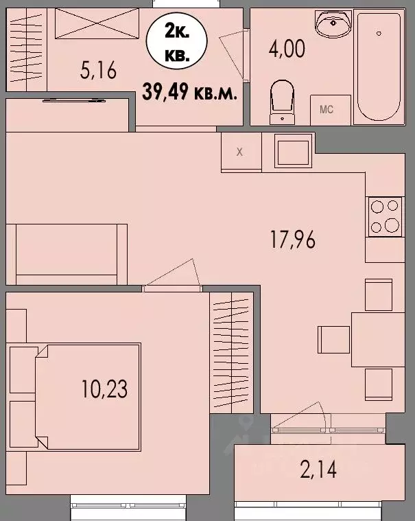 2-к кв. Карелия, Петрозаводск Перевалка-2 тер., Университетский ... - Фото 0