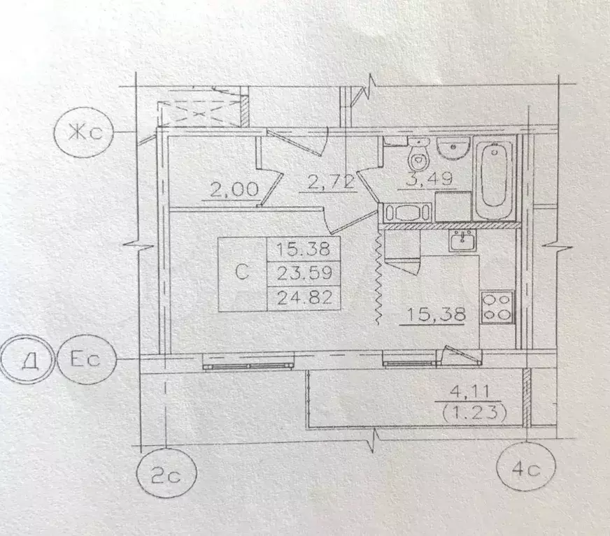 Квартира-студия, 25 м, 6/12 эт. - Фото 0