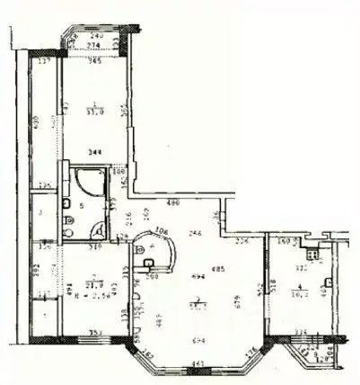 Квартира, 3 комнаты, 142.69 м - Фото 1