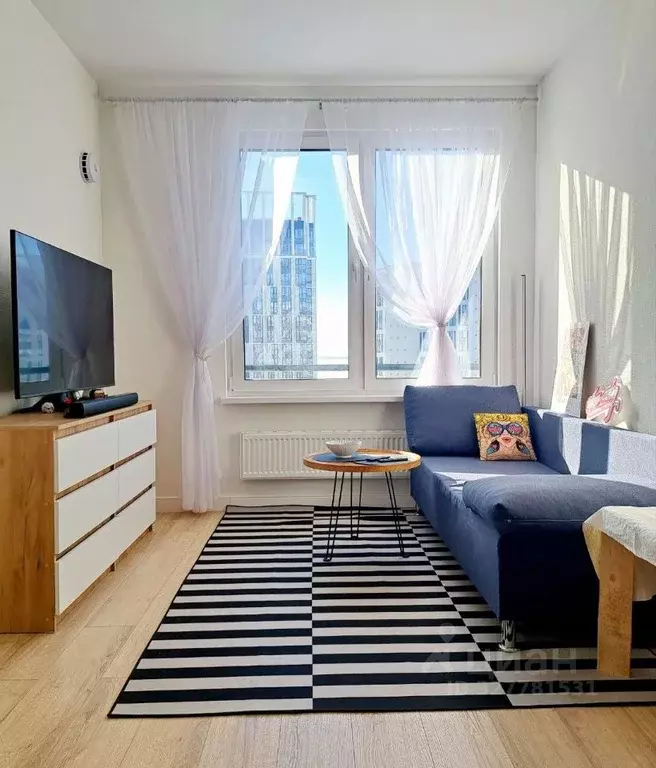 2-к кв. Санкт-Петербург просп. Крузенштерна, 4 (33.2 м) - Фото 2