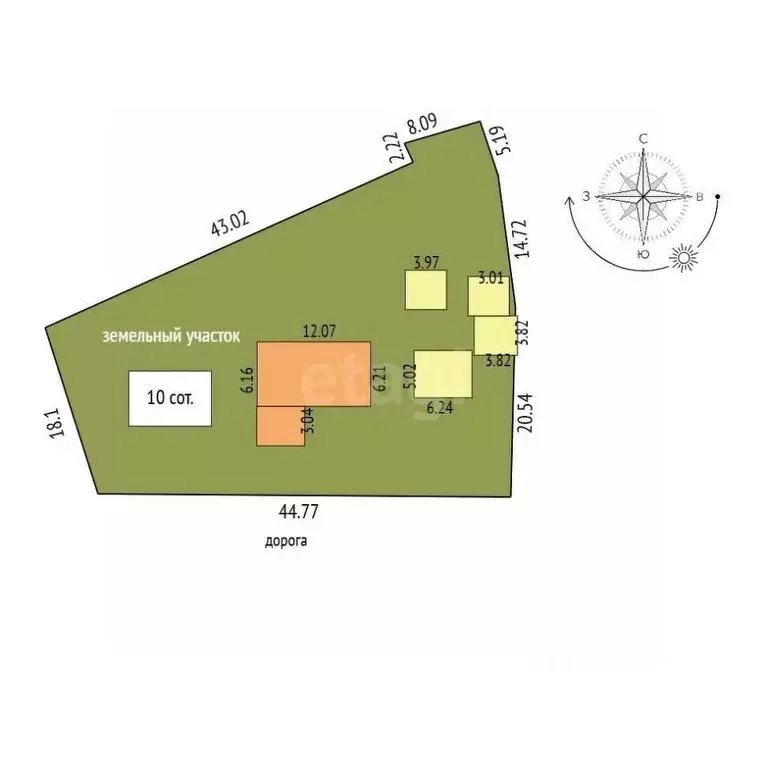 Дом в Тамбовская область, Мордово рп ул. 50 лет Октября, 15 (64 м) - Фото 2