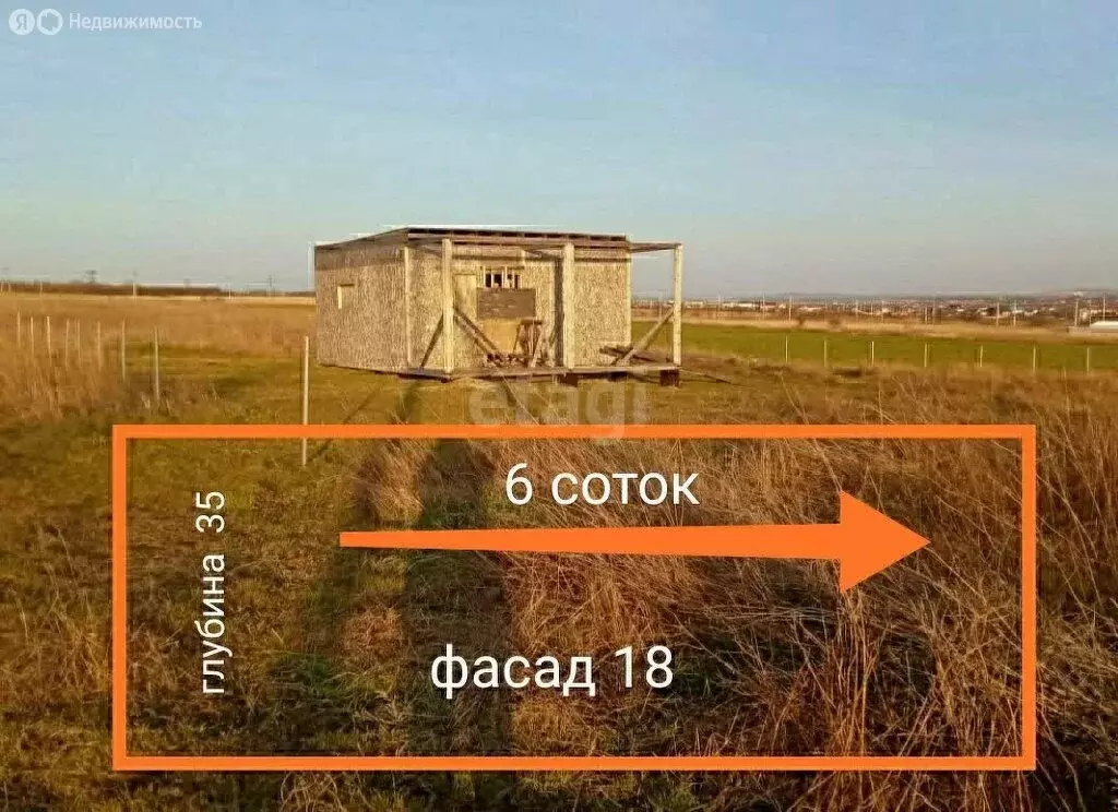 Участок в Анапа, Пионерский проспект (6 м) - Фото 1