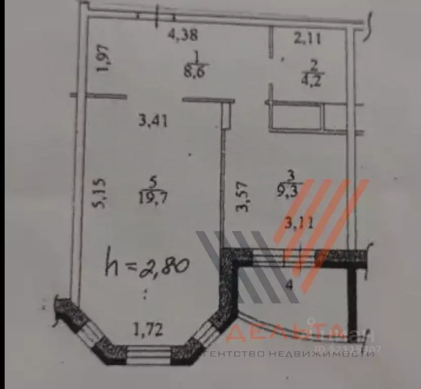 1-к кв. Московская область, Люберцы ул. Кирова, 7 (42.0 м) - Фото 1